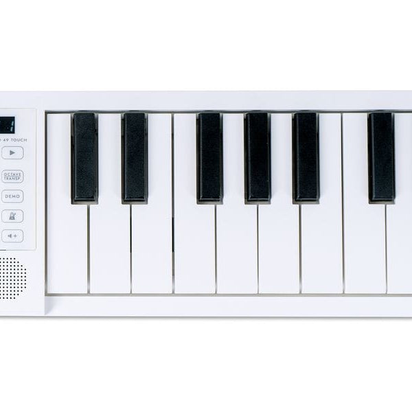Carry-on by Blackstar Keyboard Foldable Keyboard 49 Touch Weiss