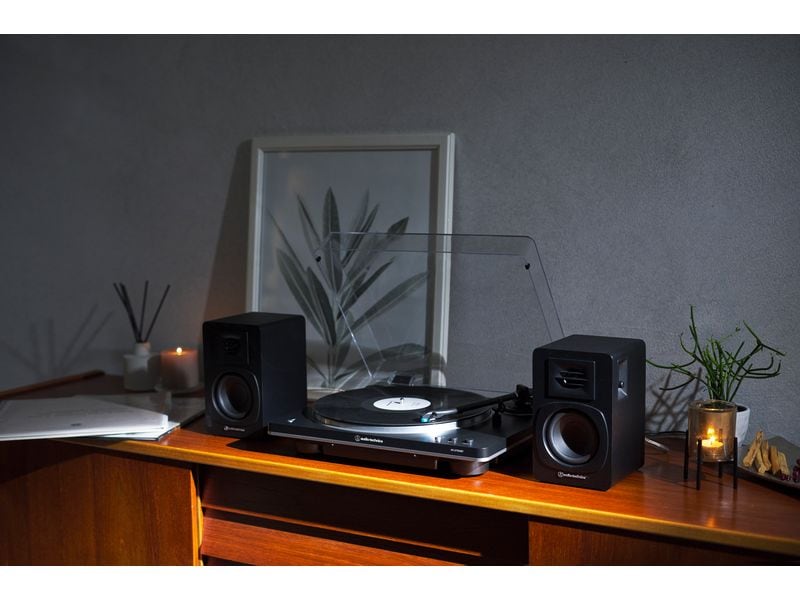 Audio-Technica Regallautsprecher Paar AT-SP3X Schwarz