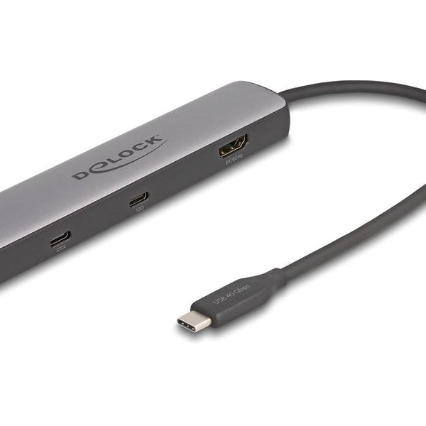 Delock Dockingstation USB-C HDMI/USB 10 Gbps/2.5 Gigabit LAN/PD 3.0