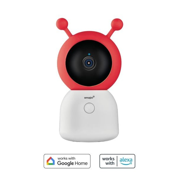 omajin by Netatmo Netzwerkkamera Babyphone-Kamera 2K + 64GB MicroSD