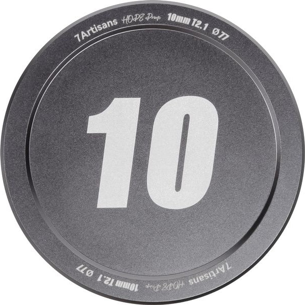 7Artisans Festbrennweite 10mm T/2.1 – MFT