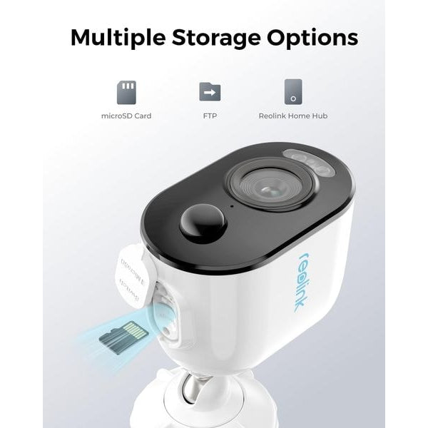 Reolink Netzwerkkamera Argus B310 inkl. Solarpanel und 64GB Micro SD