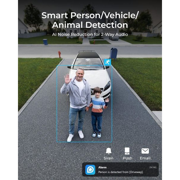 Reolink Netzwerkkamera Duo P750 PoE, 180° Panorama