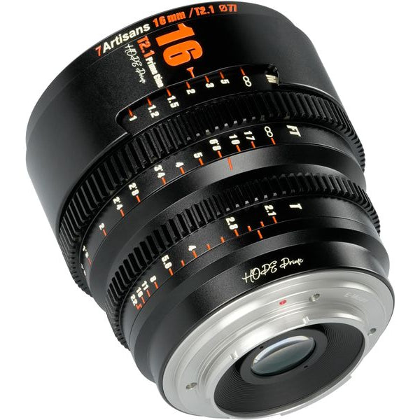 7Artisans Festbrennweite 16mm T/2.1 – MFT