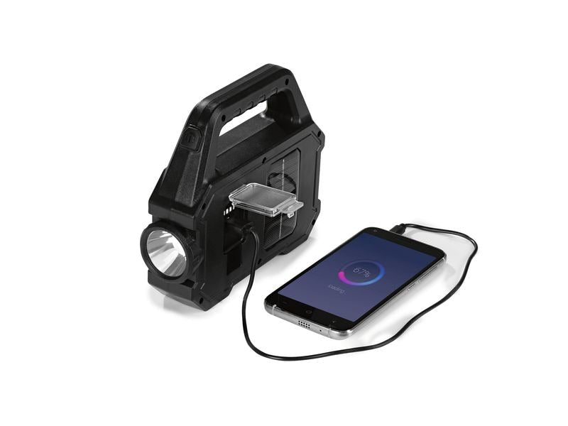 EASYmaxx Arbeitsleuchte Solar-Leuchte 3.7 V