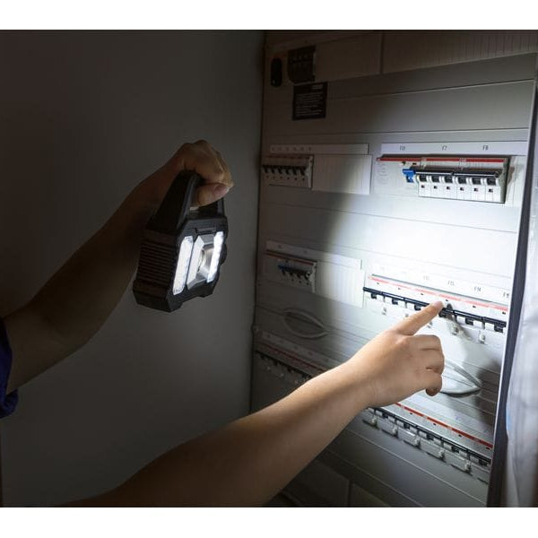 EASYmaxx Arbeitsleuchte Solar-Leuchte 3.7 V