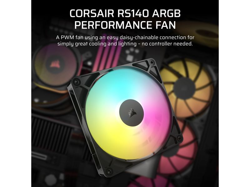 Corsair PC-Lüfter RS140 ARGB