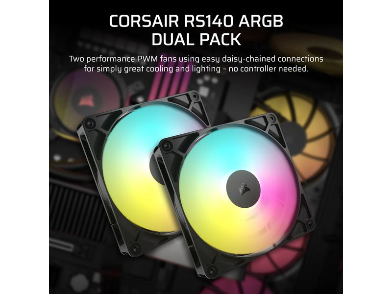 Corsair PC-Lüfter RS140 ARGB