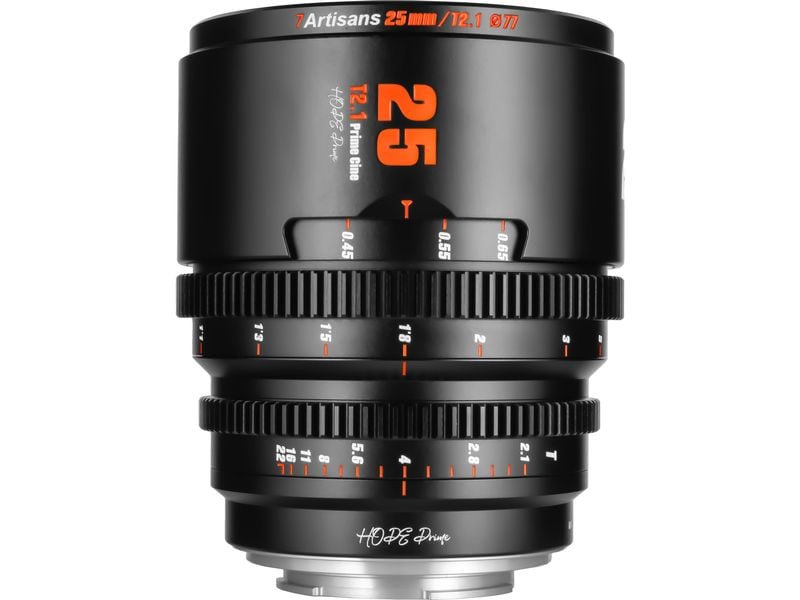 7Artisans Festbrennweite 25mm T/2.1 – Fujifilm X-Mount