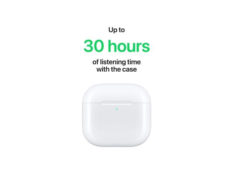 Apple True Wireless In-Ear-Kopfhörer AirPods 4 ANC USB-C &amp; MagSafe