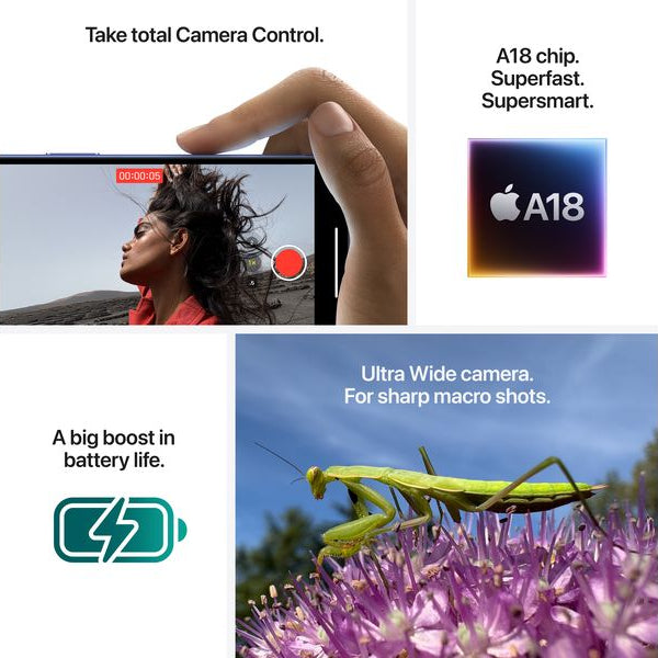 Apple iPhone 16 Plus 128 GB Weiss