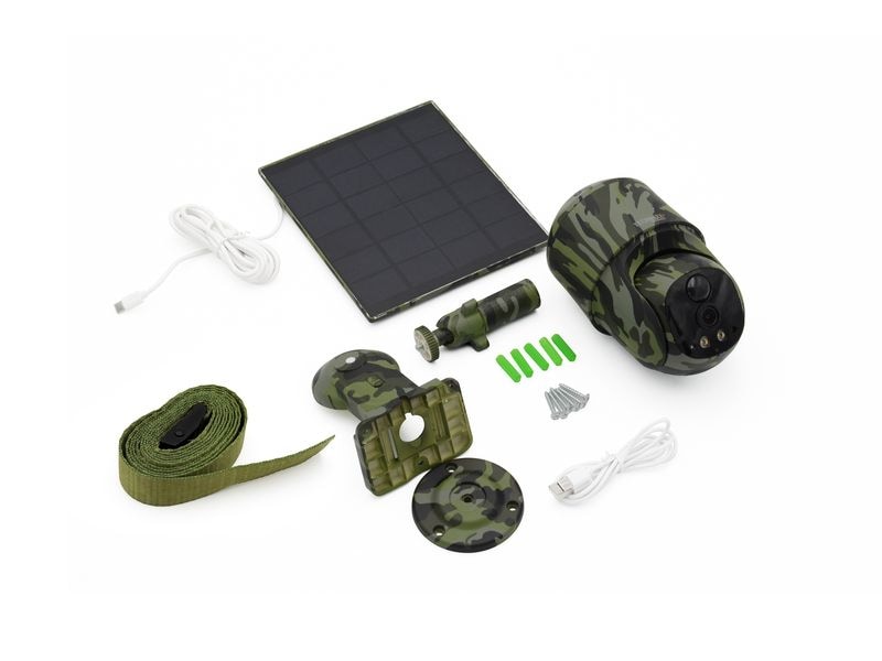 Technaxx Überwachungsset 4G PT Dome TX-290 mit Solarmodul