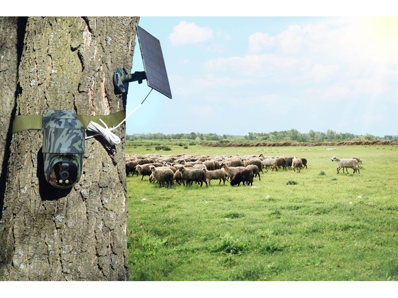 Technaxx Überwachungsset 4G PT Dome TX-290 mit Solarmodul