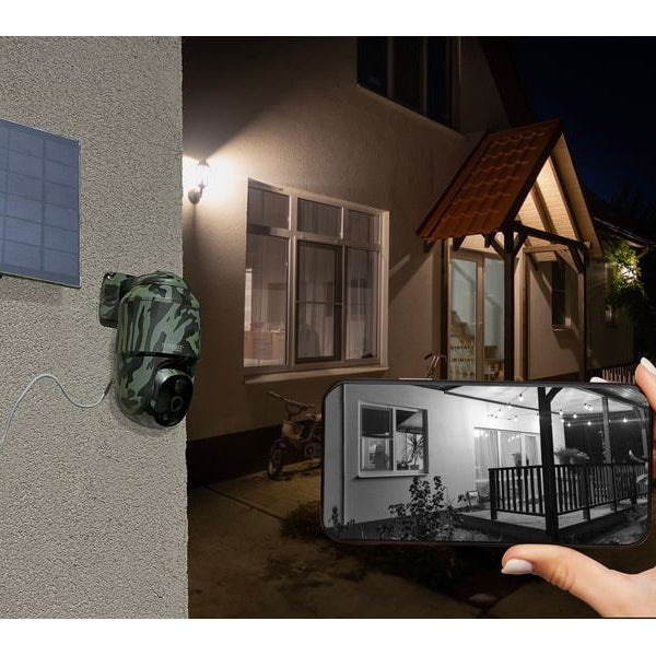 Technaxx Überwachungsset 4G PT Dome TX-290 mit Solarmodul