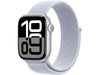 Apple Watch Series 10 42 mm Alu Silber Loop Blau