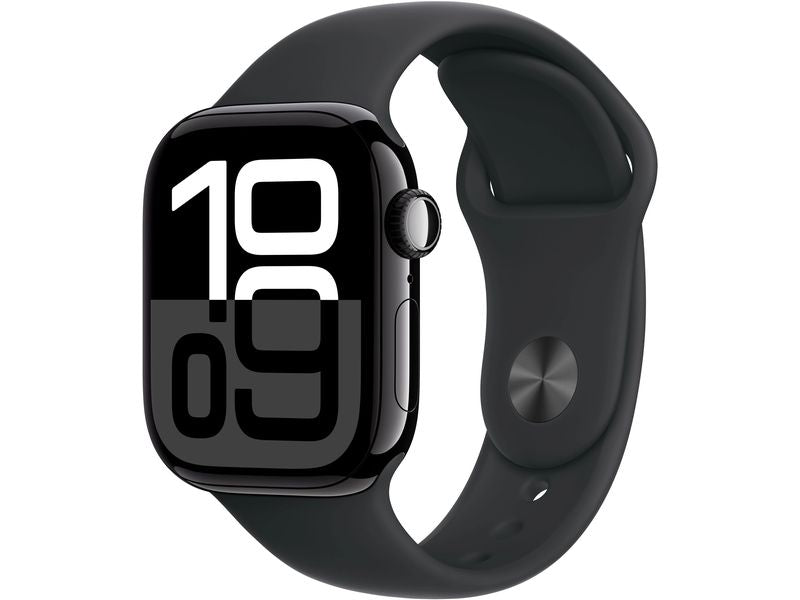 Apple Watch Series 10 42 mm LTE Alu Jet Black Sport M/L