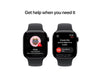 Apple Watch Series 10 42 mm LTE Alu Jet Black Sport M/L