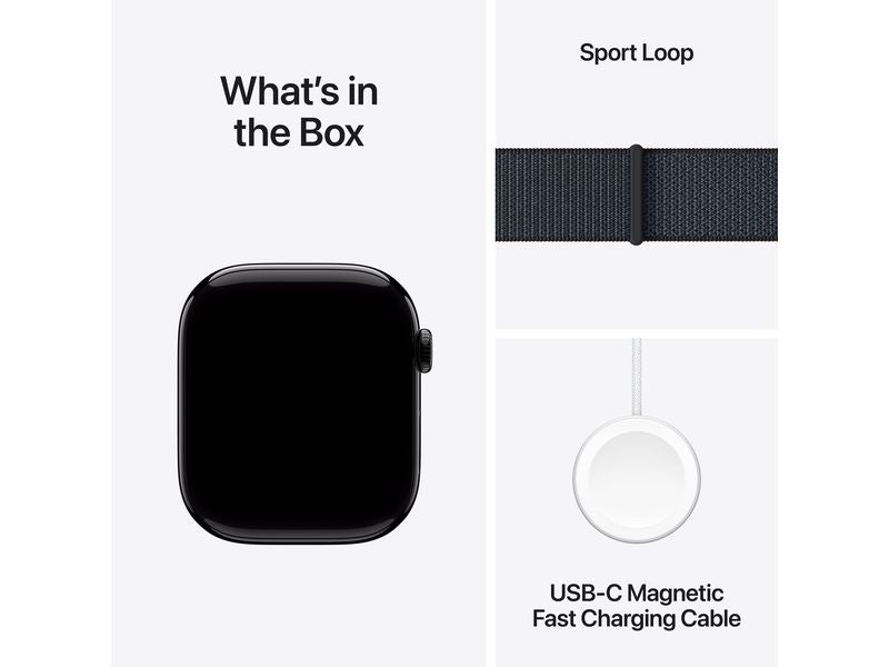 Apple Watch Series 10 46 mm LTE Alu Jet Black Loop