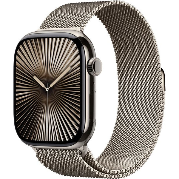Apple Watch Series 10 46 mm LTE Natural Titanium Loop Milanese M/L