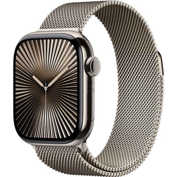 Apple Watch Series 10 42 mm LTE Natural Titanium Loop Milanese