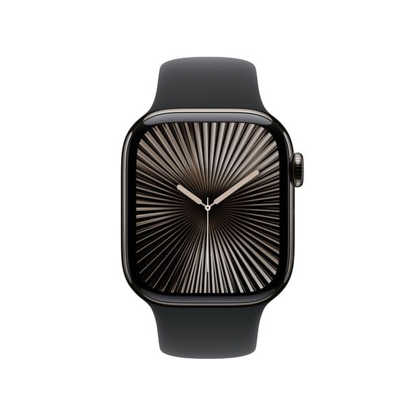 Apple Watch Series 10 42 mm LTE Titanium Jet Black Sport S/M