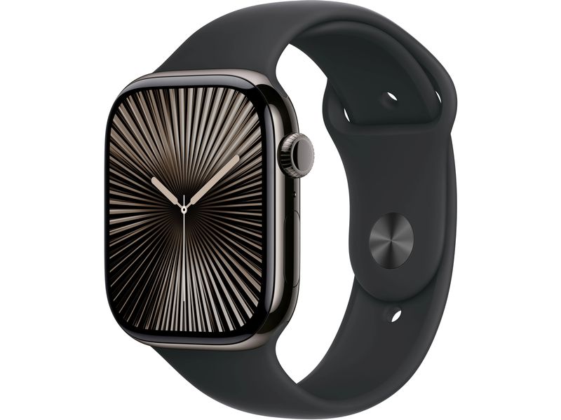 Apple Watch Series 10 46 mm LTE Titanium Jet Black Sport S/M