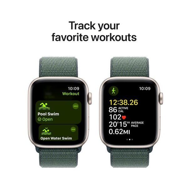 Apple Watch SE 2024 44 mm GPS Lake Green Sport Loop