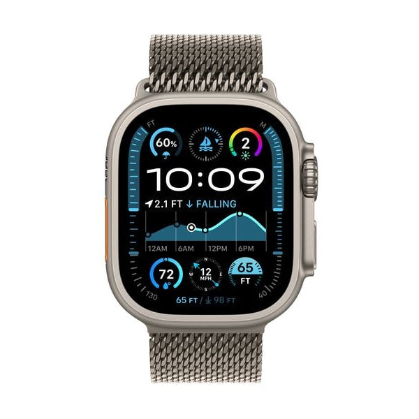 Apple Watch Ultra 2 Natural Titanium Milanese Loop Natural S