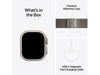 Apple Watch Ultra 2 Natural Titanium Milanese Loop Natural M