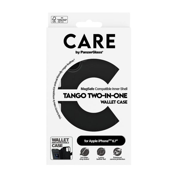 CARE Back Cover Feature Tango 2-in-1 iPhone 16 Plus Schwarz