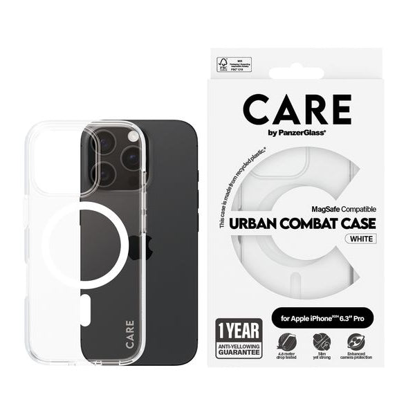 CARE Back Cover Flagship  iPhone 16 Pro Weiss