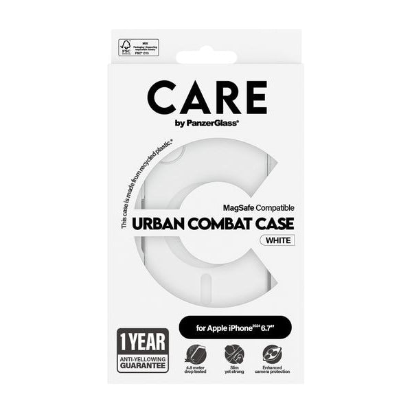CARE Back Cover Flagship  iPhone 16 Plus Weiss