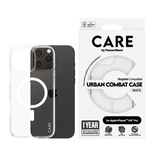 CARE Back Cover Flagship  iPhone 16 Pro Max Weiss