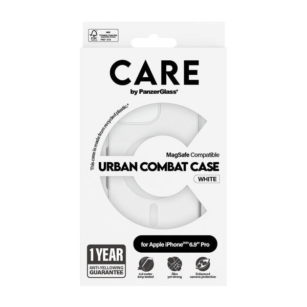 CARE Back Cover Flagship  iPhone 16 Pro Max Weiss