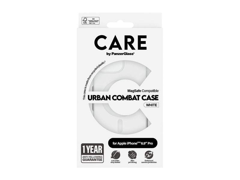 CARE Back Cover Flagship  iPhone 16 Pro Max Weiss