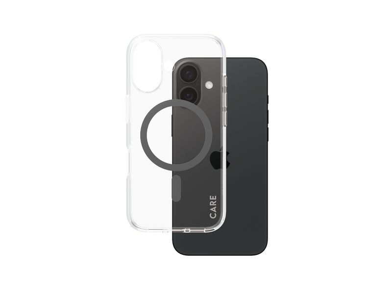 CARE Back Cover Flagship iPhone 16 Schwarz