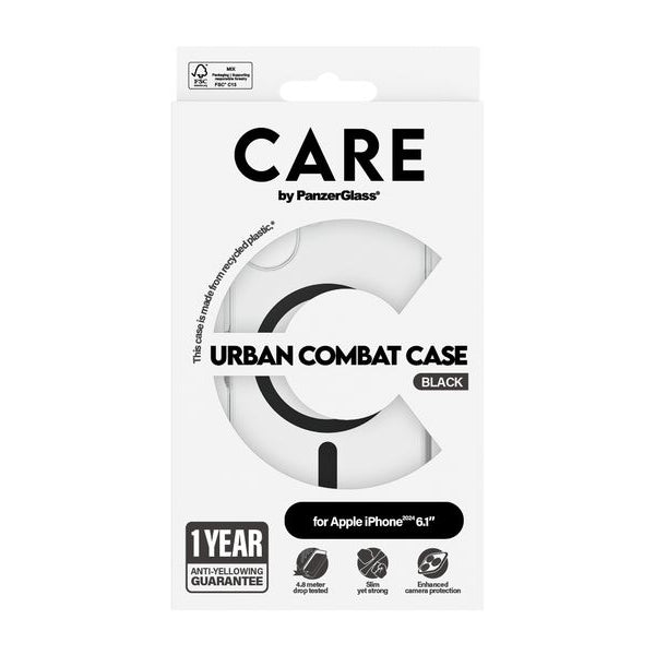 CARE Back Cover Flagship iPhone 16 Schwarz