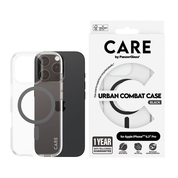CARE Back Cover Flagship iPhone 16 Pro Schwarz