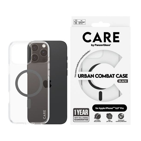 CARE Back Cover Flagship iPhone 16 Pro Max Schwarz