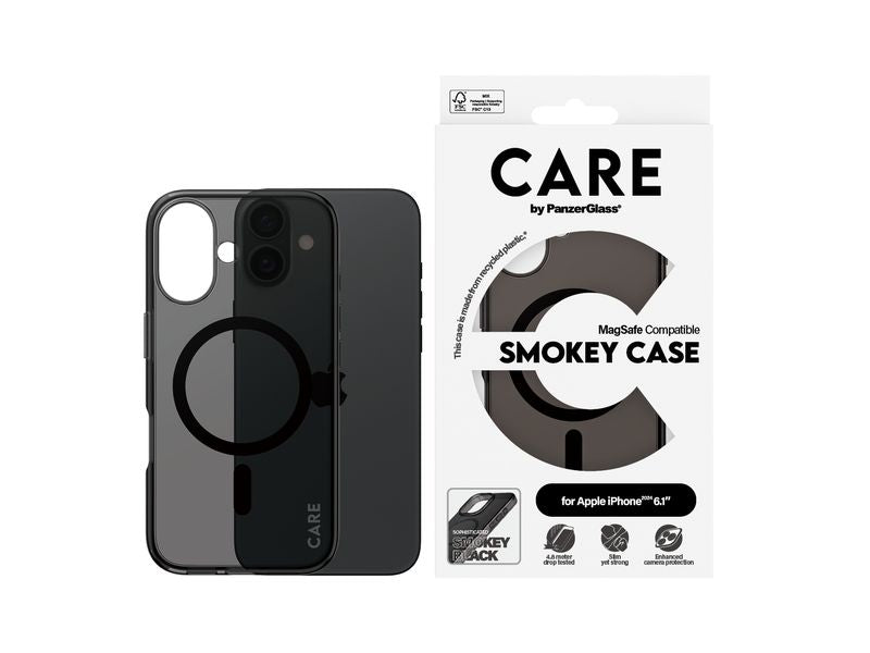 CARE Back Cover Flagship iPhone 16 Smokey