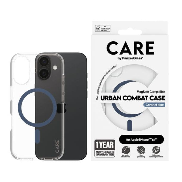CARE Back Cover Flagship iPhone 16 Blau