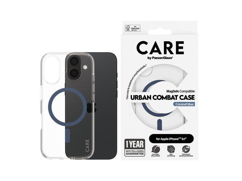 CARE Back Cover Flagship iPhone 16 Blau
