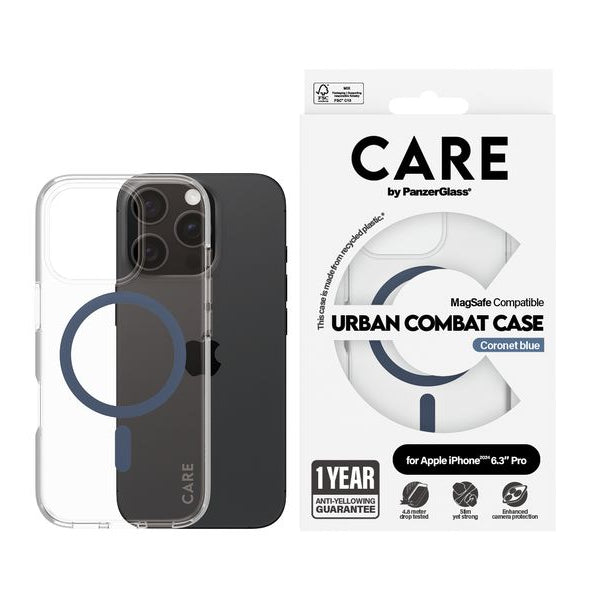 CARE Back Cover Flagship iPhone 16 Pro Blau