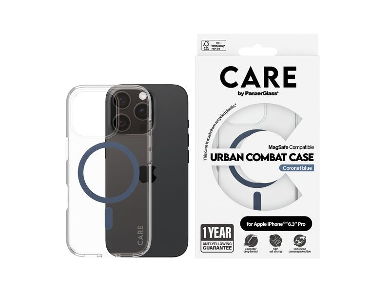 CARE Back Cover Flagship iPhone 16 Pro Blau