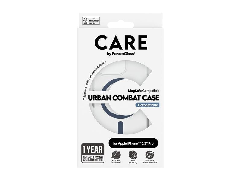 CARE Back Cover Flagship iPhone 16 Pro Blau