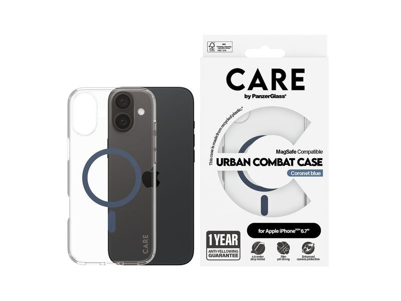 CARE Back Cover Flagship iPhone 16 Plus Blau