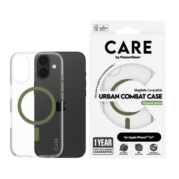 CARE Back Cover Flagship iPhone 16 Grün