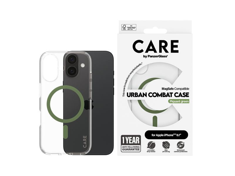CARE Back Cover Flagship iPhone 16 Grün