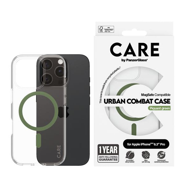 CARE Back Cover Flagship iPhone 16 Pro Grün