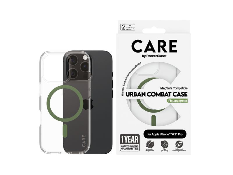 CARE Back Cover Flagship iPhone 16 Pro Grün